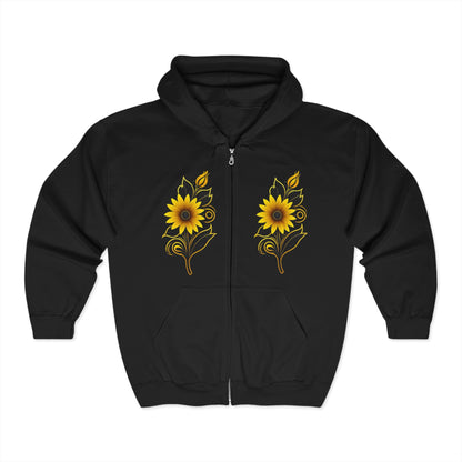Unisex Heavy Blend™ Full Zip Hooded Sweatshirt