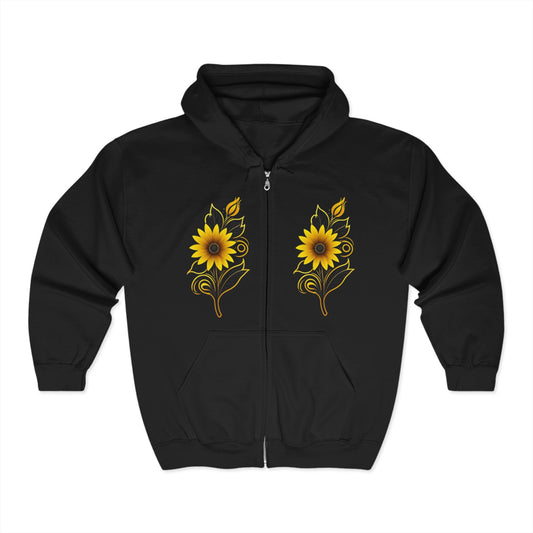 Unisex Heavy Blend™ Full Zip Hooded Sweatshirt