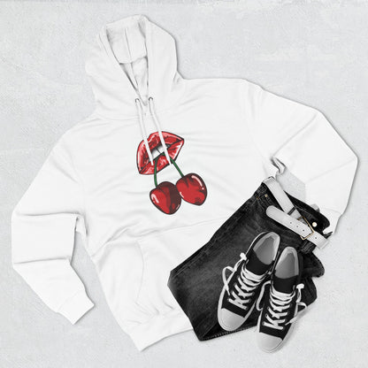 Three-Panel Fleece Hoodie