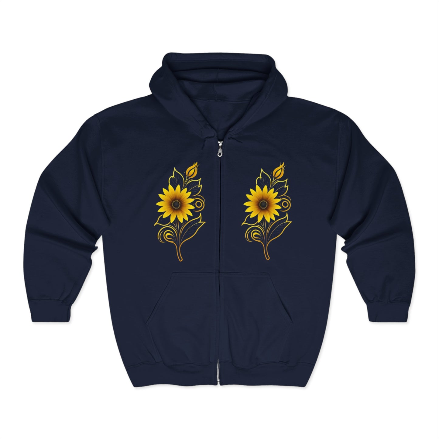 Unisex Heavy Blend™ Full Zip Hooded Sweatshirt
